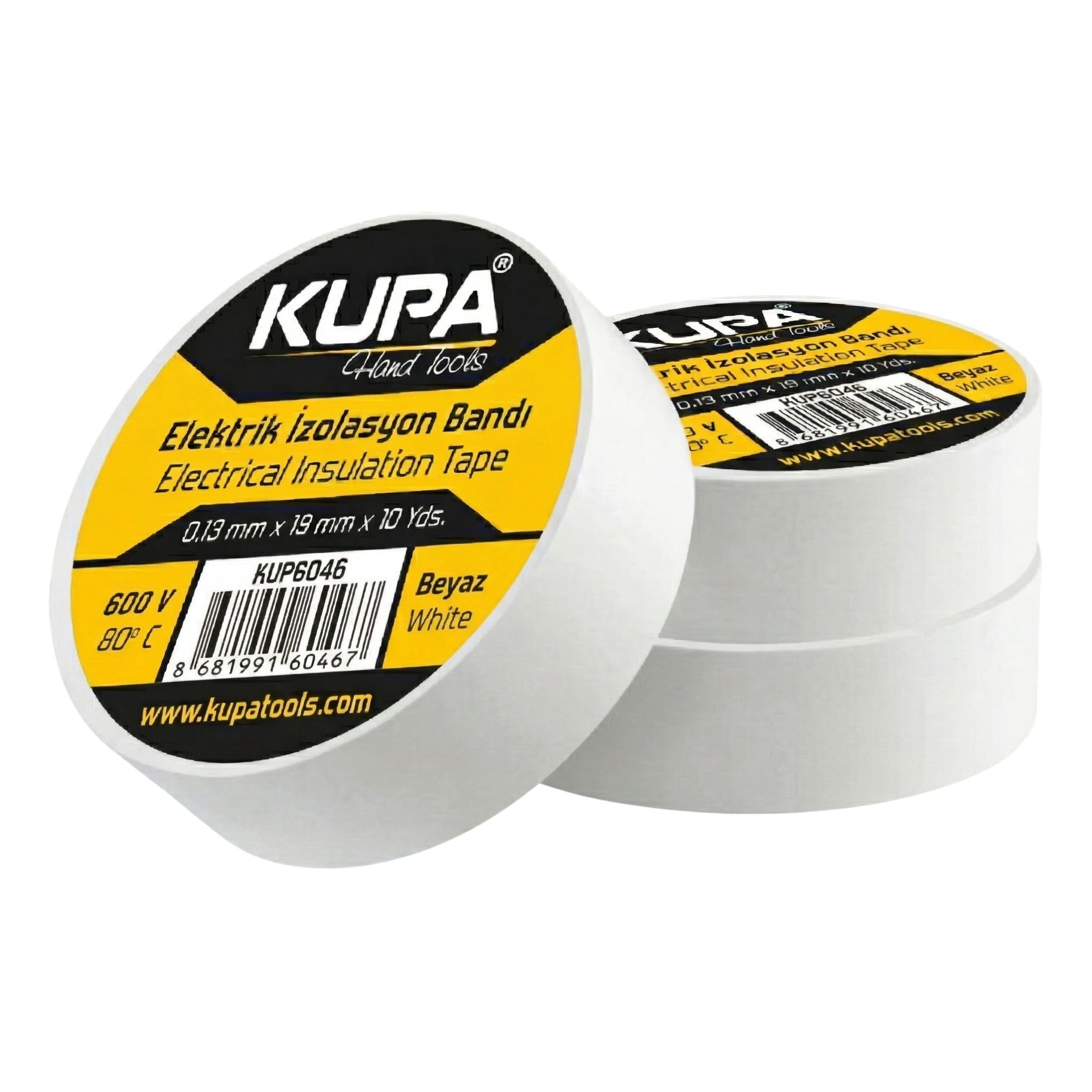 KUPA ELEKTRİK İZOLA BANDI BEYAZ (10)